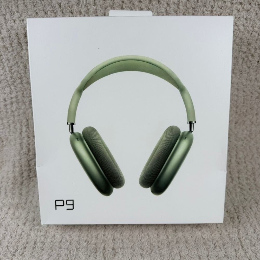 P9 Wireless Bluetooth Over Ear Headphones Hi-Fi Stereo Green